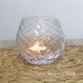 custom clear glass jars for candle holder